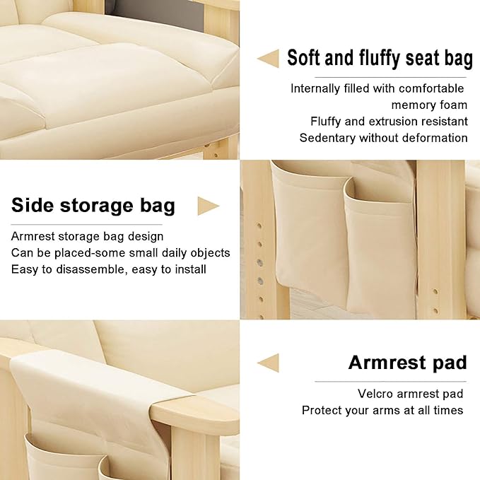 Office Chair Gaming Chair Computer Chair High Back Gaming Chair Relax Desk Chair for Racing Work ExecutiveHome Ergonomic Computer ChairOffice Chair with Footrest Adjustable Backrest Headre
