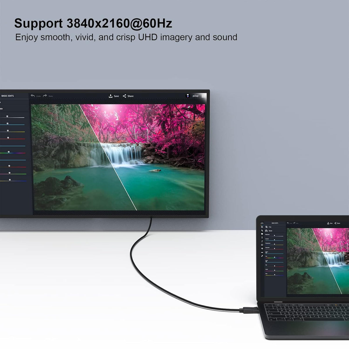 8K 10 2 Pack, 8K@60Hz, 4K@144Hz 120Hz, 2K@240Hz BENFEI [VESA Certified DisplayPort to DisplayPort Feet Cable DP to DP