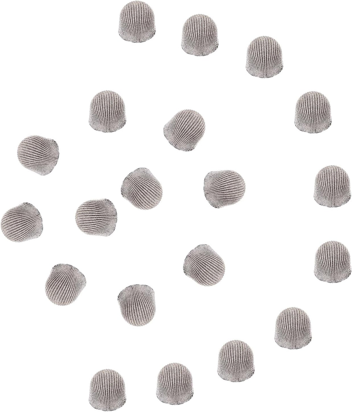 MECCANIXITY 10Pcs Replacement Fiber Mesh Tips for Stylus Pens 8.5mm Suitable for Capacitive Touch Screen,High Sensitivity,Soft,No Scratch Screen Pen Tip