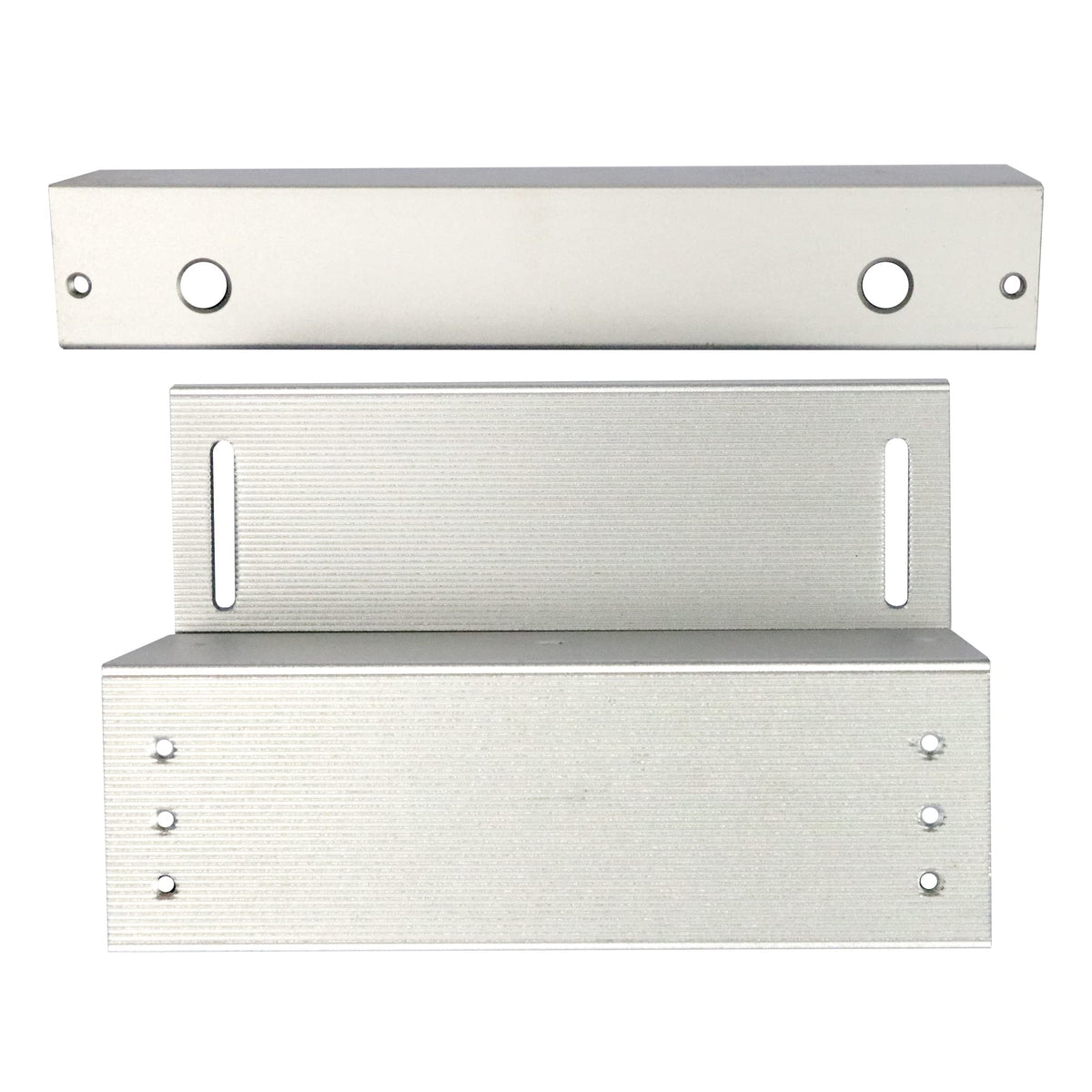 Visionis FPC-5193 1200lbs Indoor Electromagnetic Lock with 1,200 lbs L and Z Bracket for Inswinging Door Access Control Maglock
