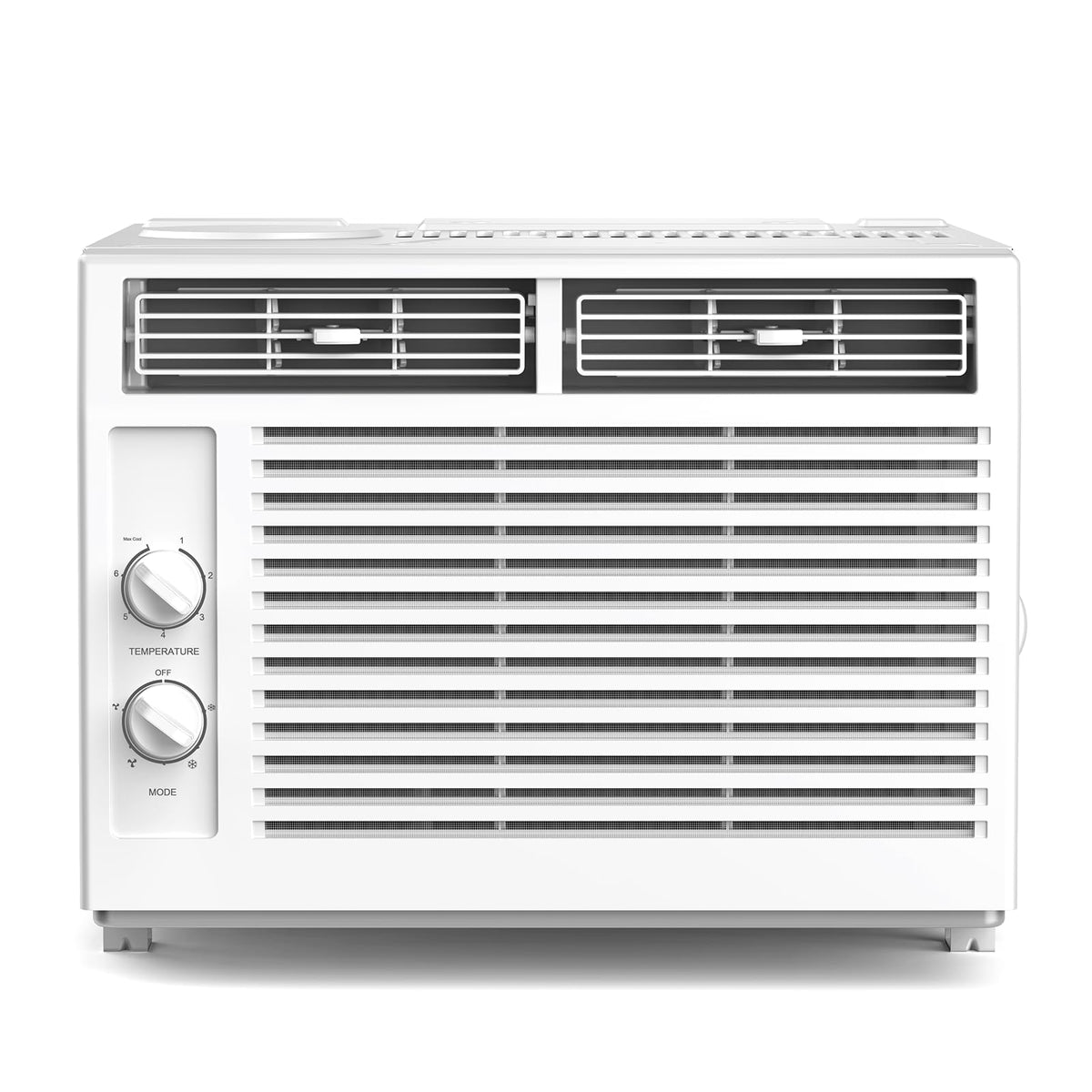 ZAFRO 5000BTU Window Air Conditioners Cool Up to 150 Sq Ft,Quiet Operation Window AC Unit with 2 Cool&Fan Functions,Easy to Use