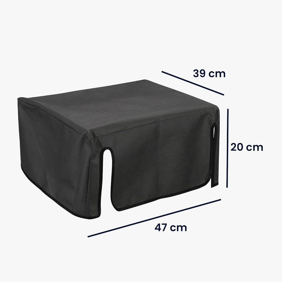 7220e 7255e kwmobile Dust Cover Compatible with HP Envy Inspire / Inspire - Printer Case - Fabric Protector Cover
