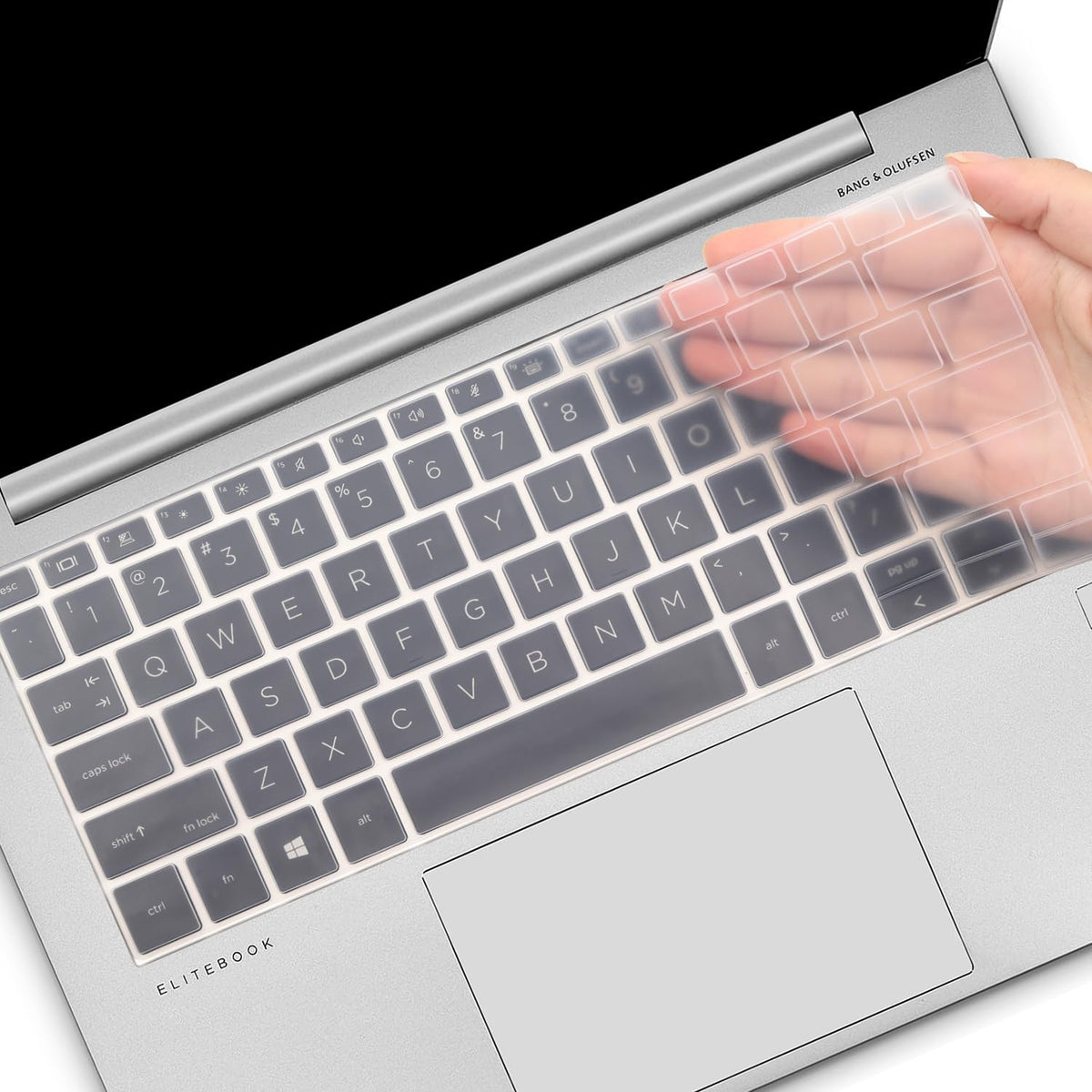 Keyboard Cover for HP EliteBook 840 G9 G10 G11 14 inch, EliteBook 830 835 840 1040 G9 G10 13.3 14 inch Laptop Accessories Keyboard Protective Skin (Not fit 840 845 1040 G8 G7 G6 G5 G4 G3)-Clear