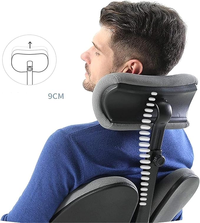 Gaming Chair for Home Ergonomic Chair Gaming Seat Game Swivel Chair Home Comfortable (Color:White)