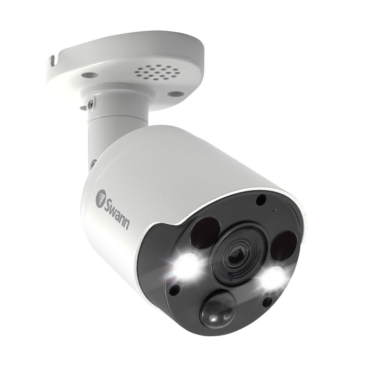 Swann Home Security Camera, POE Cat5e NVR 4K HD Video, Indoor or Outdoor Wired Surveillance CCTV, Color Night Vision, Heat Motion Detection, LED