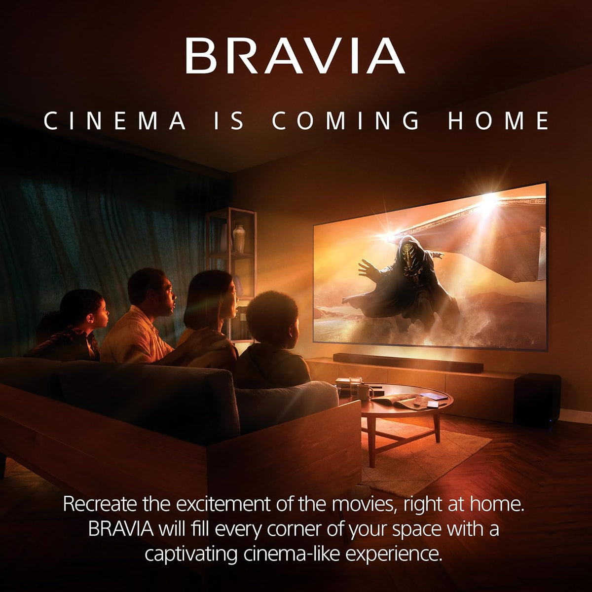 Sony BRAVIA Theater Bar 9 Sound Bar, SA-SW5 Wireless Subwoofer, and SA-RS5 Wireless Rear Speakers with Built-in Battery