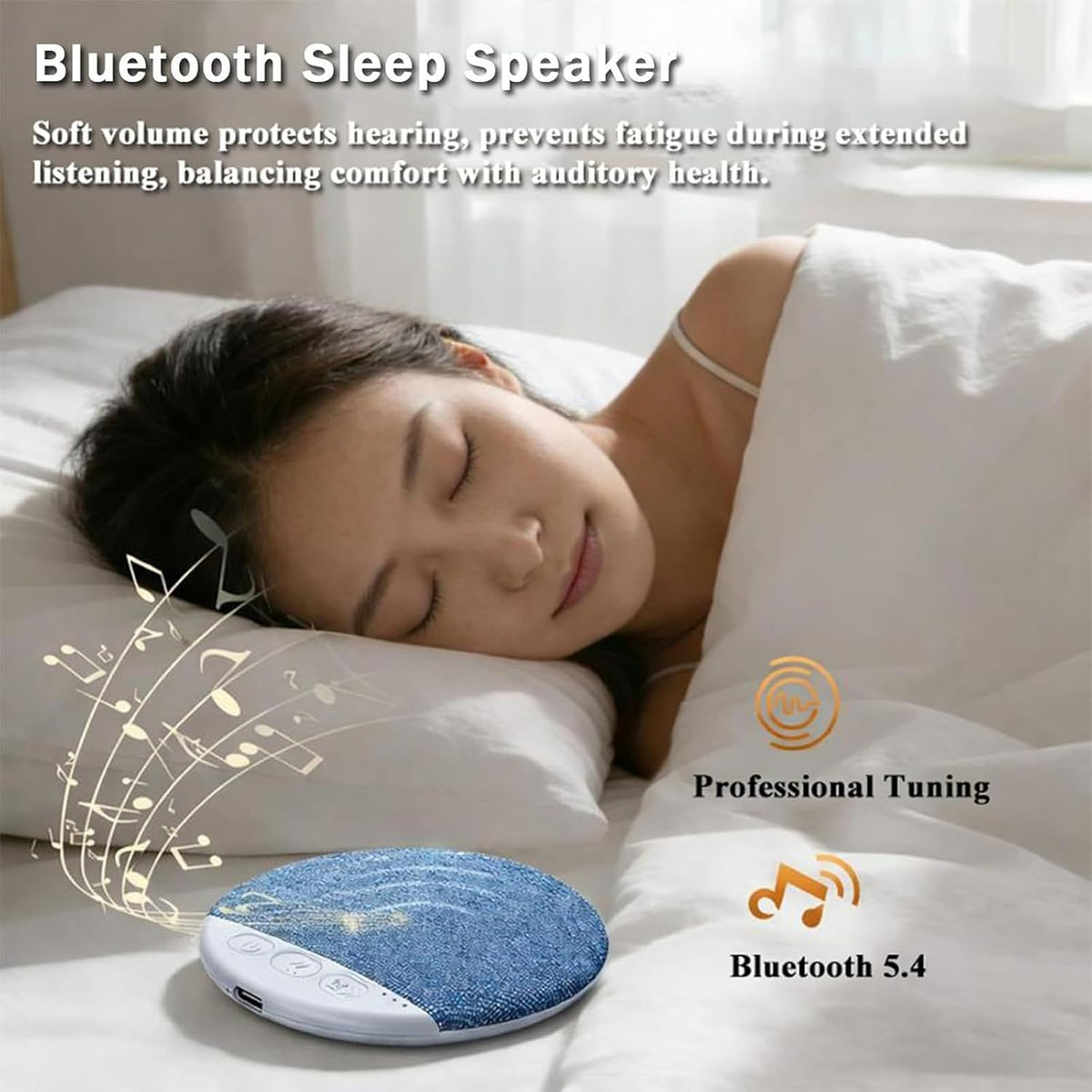 Generic Under Pillow Speaker - Bluetooths Pillow Speakers for Sleeping | Professional Rechargeable Wireless Sound