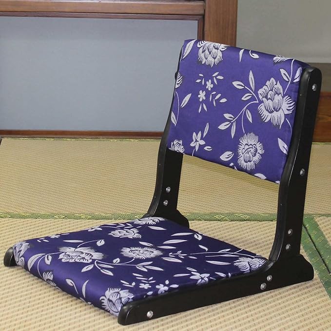 BTZHY Floor Chair Portable Floor Chair Foldable Meditation Floor Chair Living Room Chair Floor Chair Japanese Legless Tatami Chair Sitting Room Meditation Floor Chair