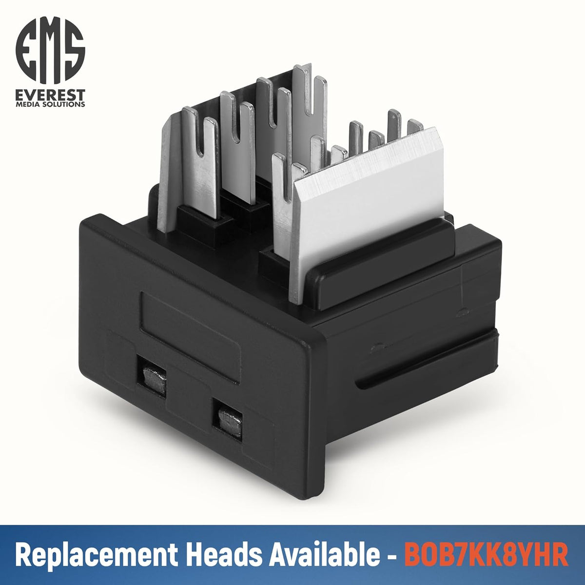 Everest easyJACK - 90° Angled Speed Termination Keystone Tool Set - with 20-Pack of RJ45 Cat6 Keystone Jacks in Green (Slim Profile Design) - Time Saver Network Punch Down Tool Cat6