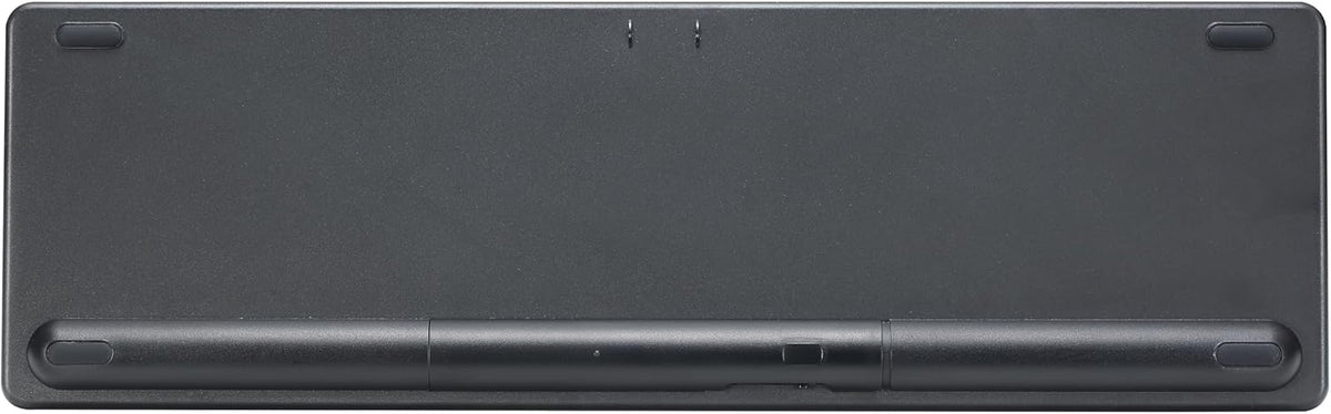 Bnnwa 3-Device (2.4G+BT), TV/Phone,12 Wireless Bluetooth Keyboard, Free Switching Ultra-Slim Compact Wireless Keyboard