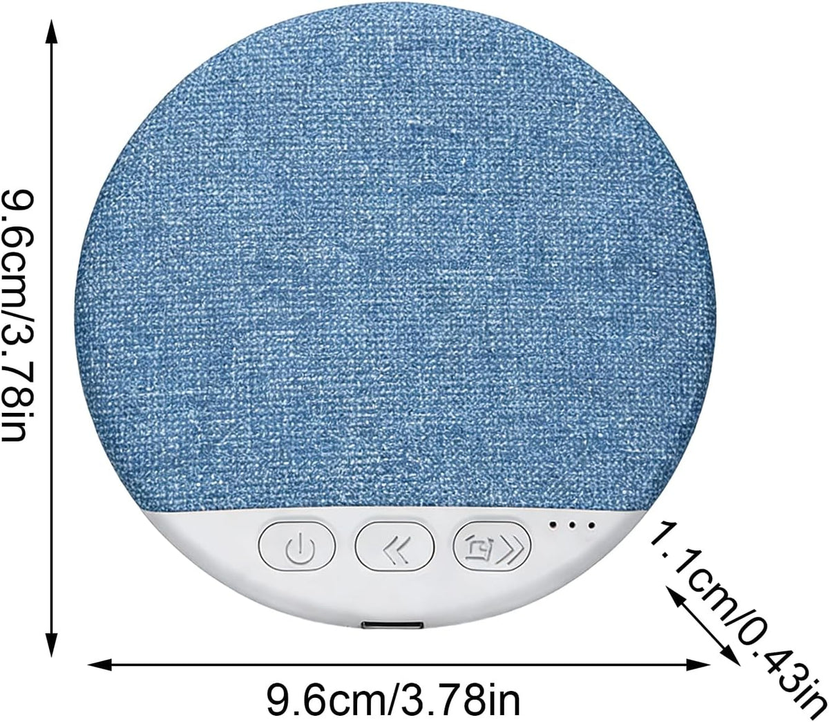 Generic Sleep Speaker - Under Pillow Headphones for Comfort | Ultra Thin Portable White Noise Pillow Speaker, Soft