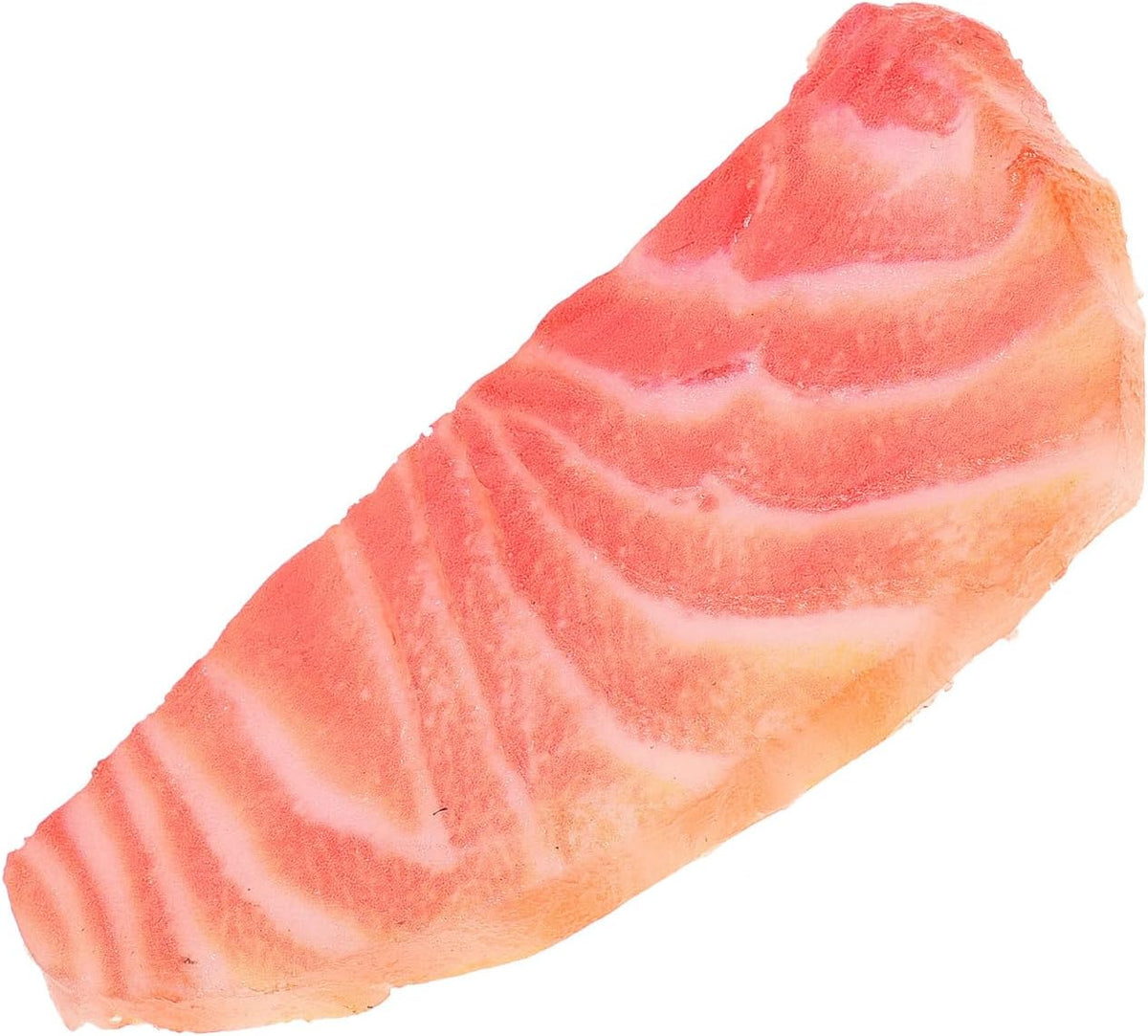 Abaodam Simulated Salmon Slices/Pieces as Photography Props Artificial Model Lifelike Fish Decoration for Restaurant