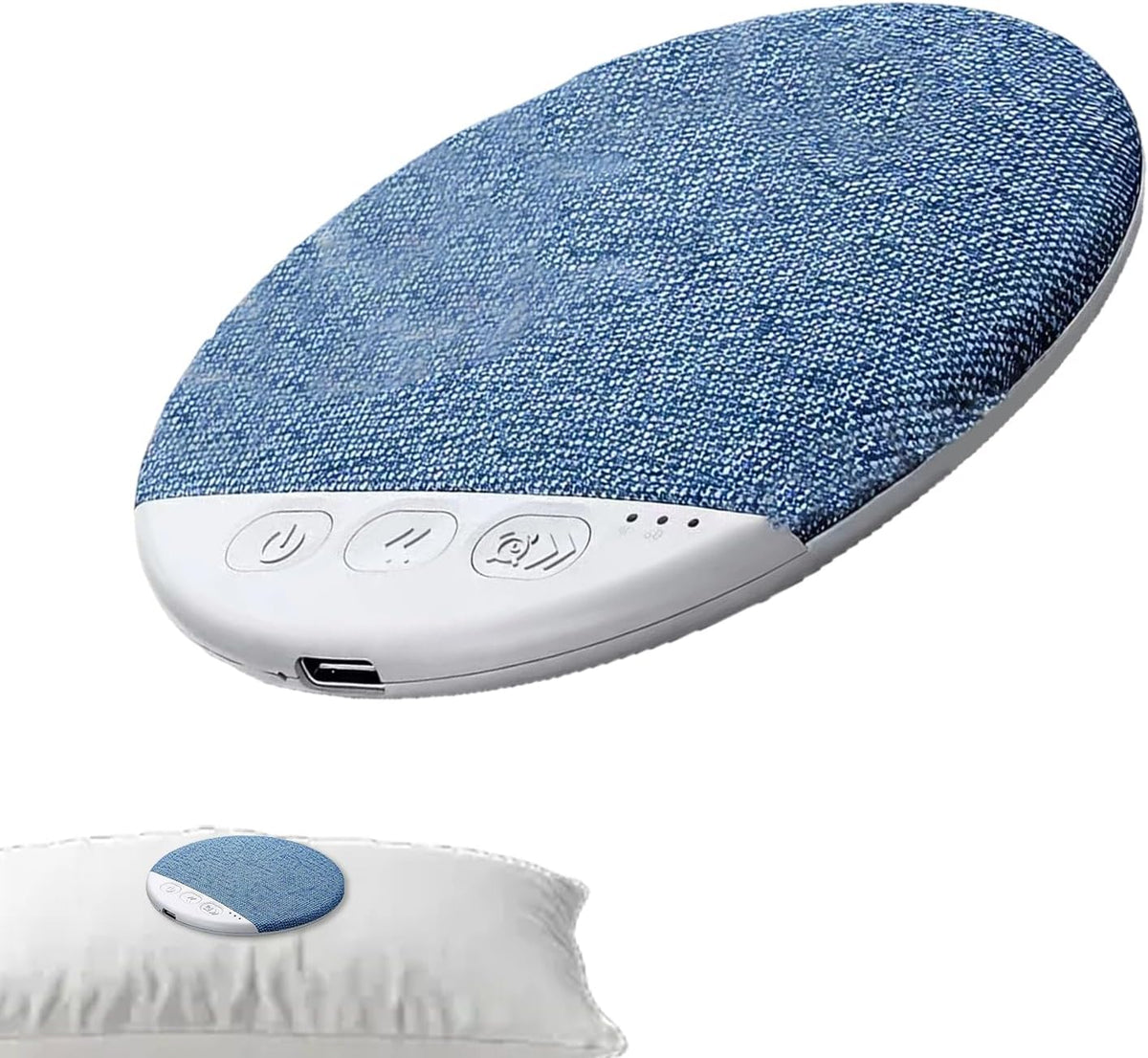 Generic Portable Pillow Speaker - Wireless Bluetooths Pillow Speakers for Sleeping | Rechargeable Bluetooths Sleep Aid
