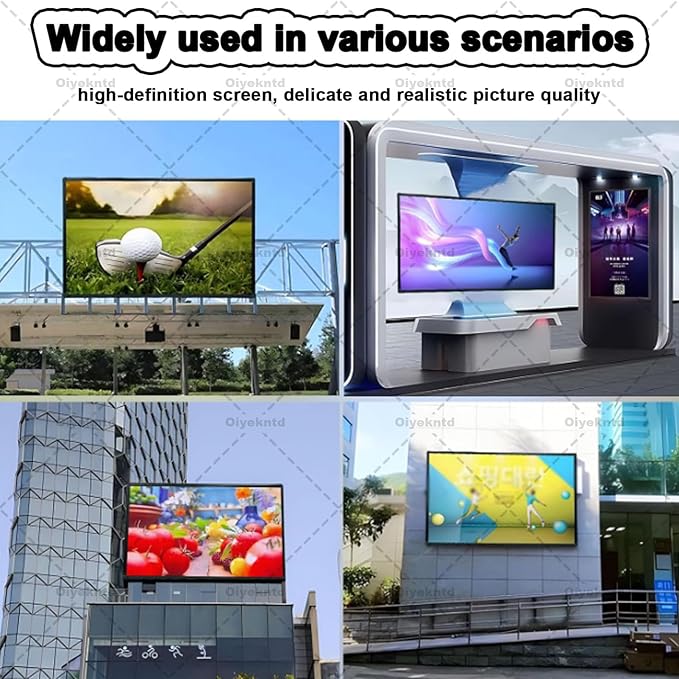 Outdoor Digital Signage Displays Wall Mount Commercial Digital LCD Billboard IP65 Waterproof for Restaurant/Bar/Food Truck/Store Remote Release/USB Release 32in