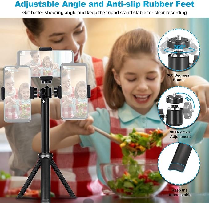 NexiGo 60FPS 1080P Webcam Kits N980P HD Web Camera with Microphone 120 Degrees Wide-Angle Software Control Lightweight Mini Tripod Extendable Stand for Zoom/Skype/Teams
