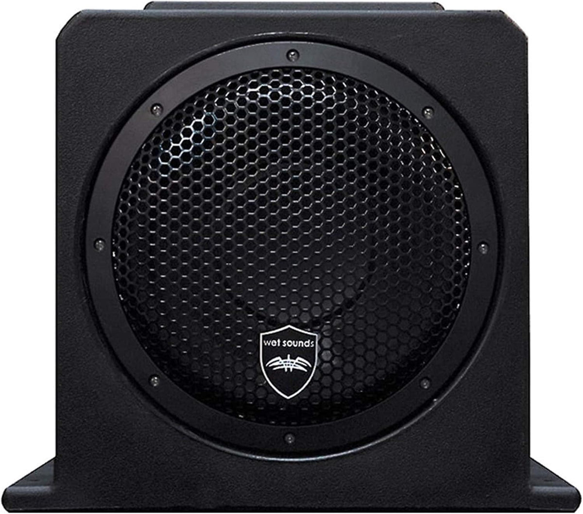wet sounds Package - Black Stealth 10 Ultra HD Sound Bar w/Remote and AS-10 10" 500 Watt Powered Stealth Subwoofer