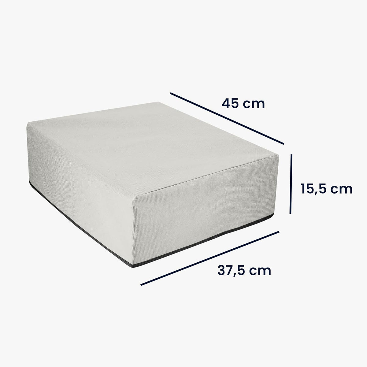 6020e 6055e kwmobile Dust Cover Compatible with HP Envy / Envy - Printer Case - Fabric Protector Cover - Light Grey