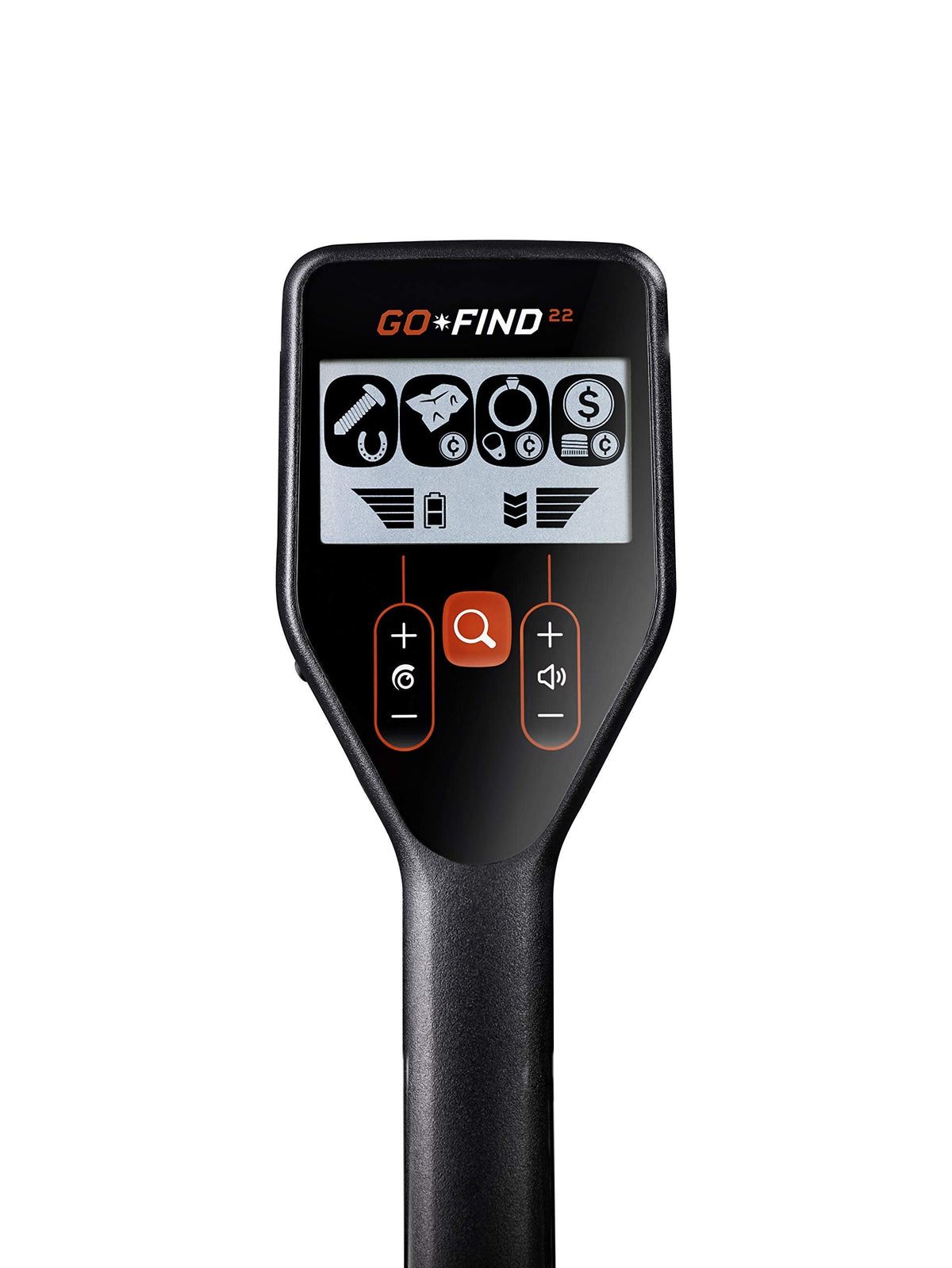 Minelab GO-FIND 22 Ultra-Light Collapsible Metal Detector for Adults & Kids with 8" Waterproof Coil
