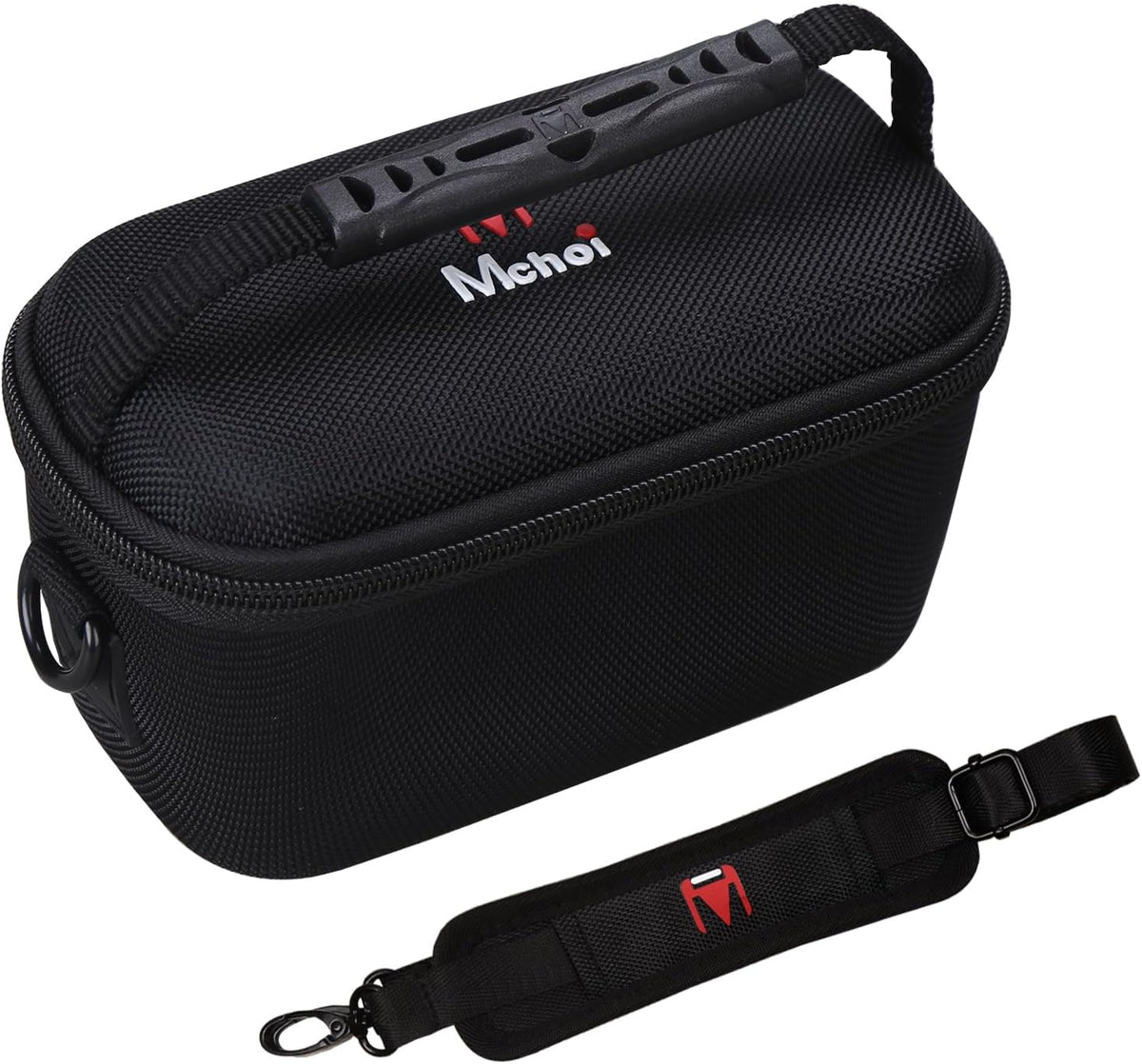 a6000/a6400/a6600/a6100/a5100 Mchoi Hard EVA Travel Case for Sony Alpha Mirrorless Digital Camera (Black and Pink)