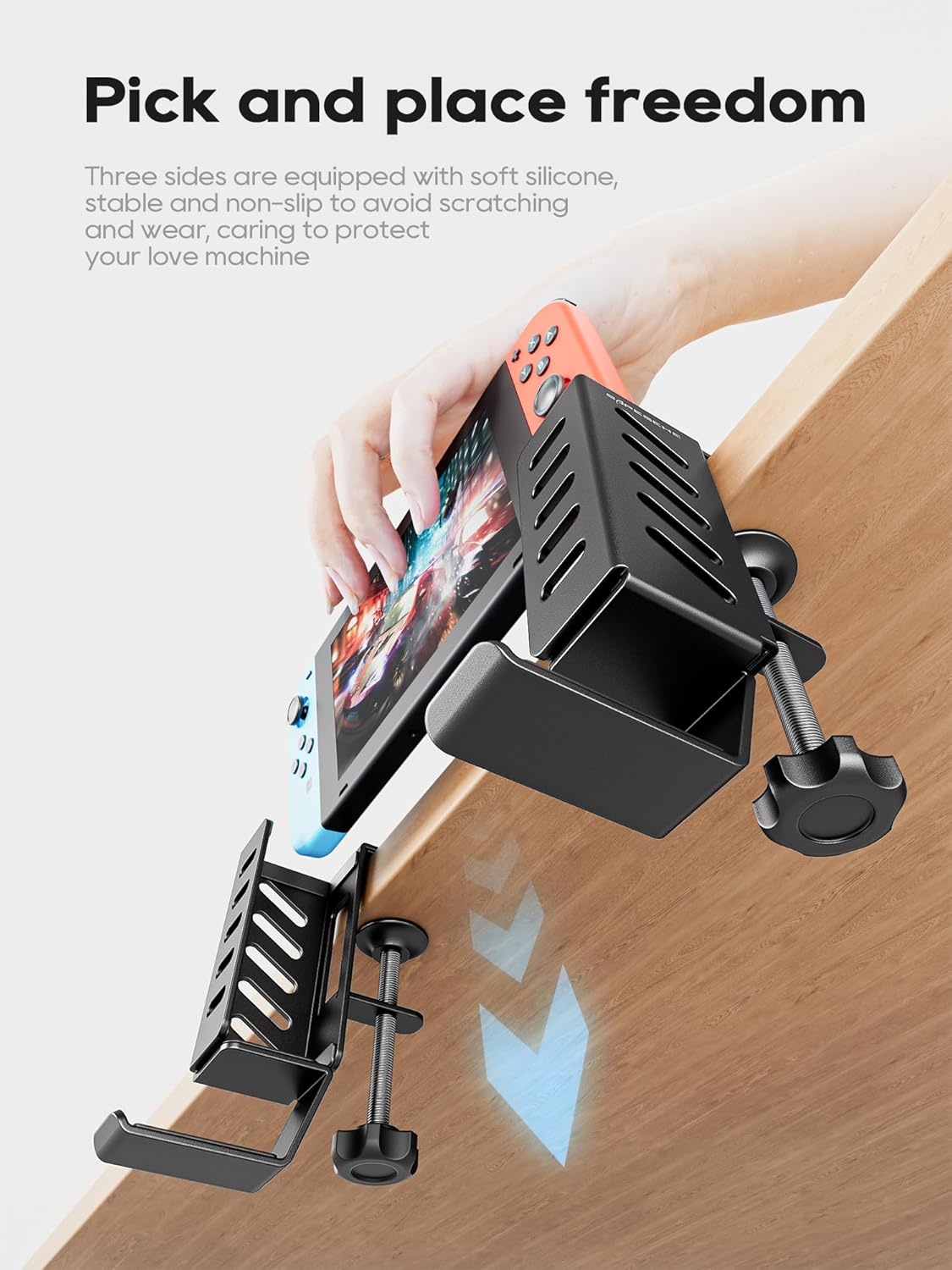 Laptop Holder Vertical, Laptop Stand for Desk