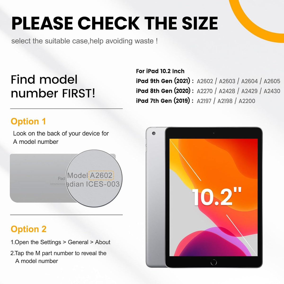 Timecity Case for iPad 9th/ 8th/ 7th Generation 10.2 inch - Heavy Duty Protective Cover with Screen Protector, Rotating Stand, Shoulder Strap & Pencil Holder | Kids-Friendly (Blue)