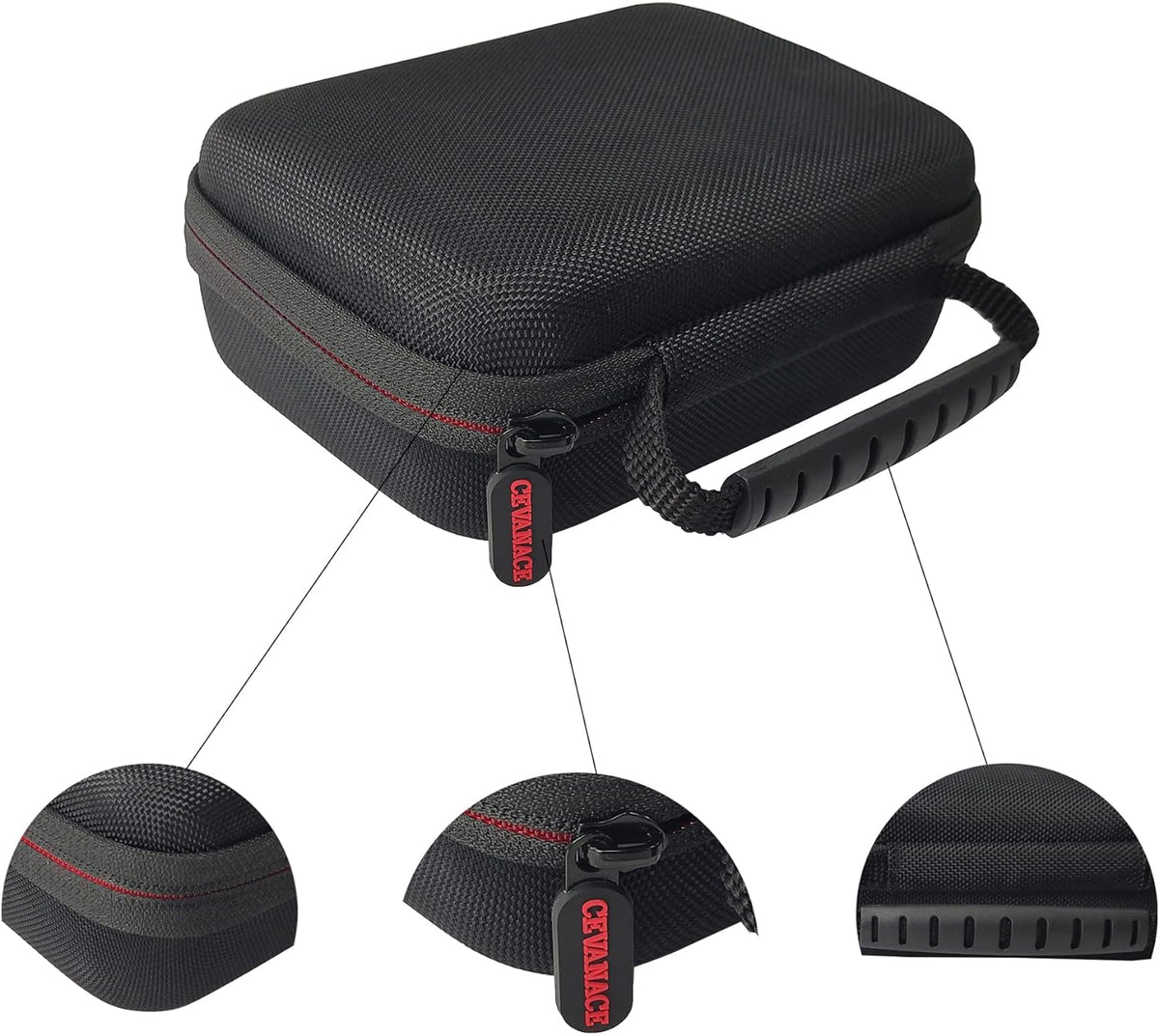 Evanice Foam6.7 x4.7 x2.5 inches EVA Hard Case with Hard Sided Camera/Digital Case EVA shockproof Outdoor caseSuitable
