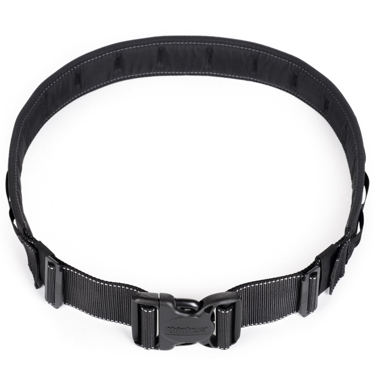 Think Tank Thin Skin Belt V3.0, Integrates with all Modular Compressible Pouches, Waist Size 27" - 42" (Black)
