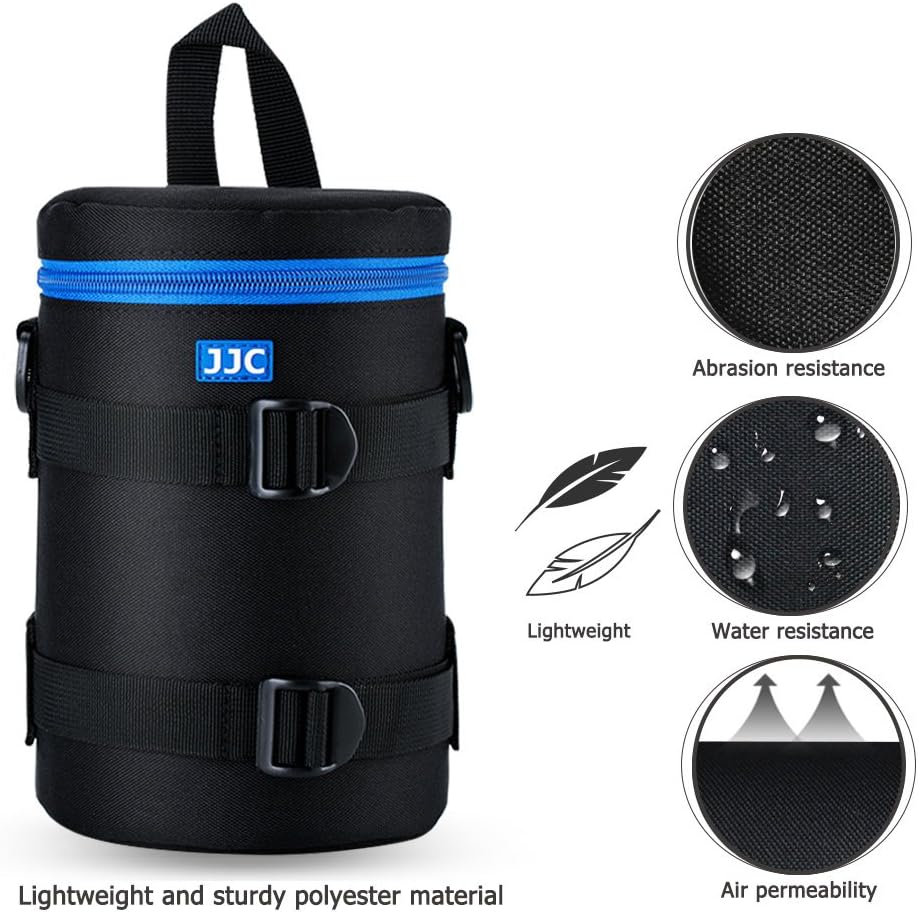 70-200mm f4L 28-300mm f3.5-5.6 70-200mm f4G 80-200mm f2.8D 4.3" 7.4"(D JJC Deluxe Lens Case Pouch Bag for Canon EF IS