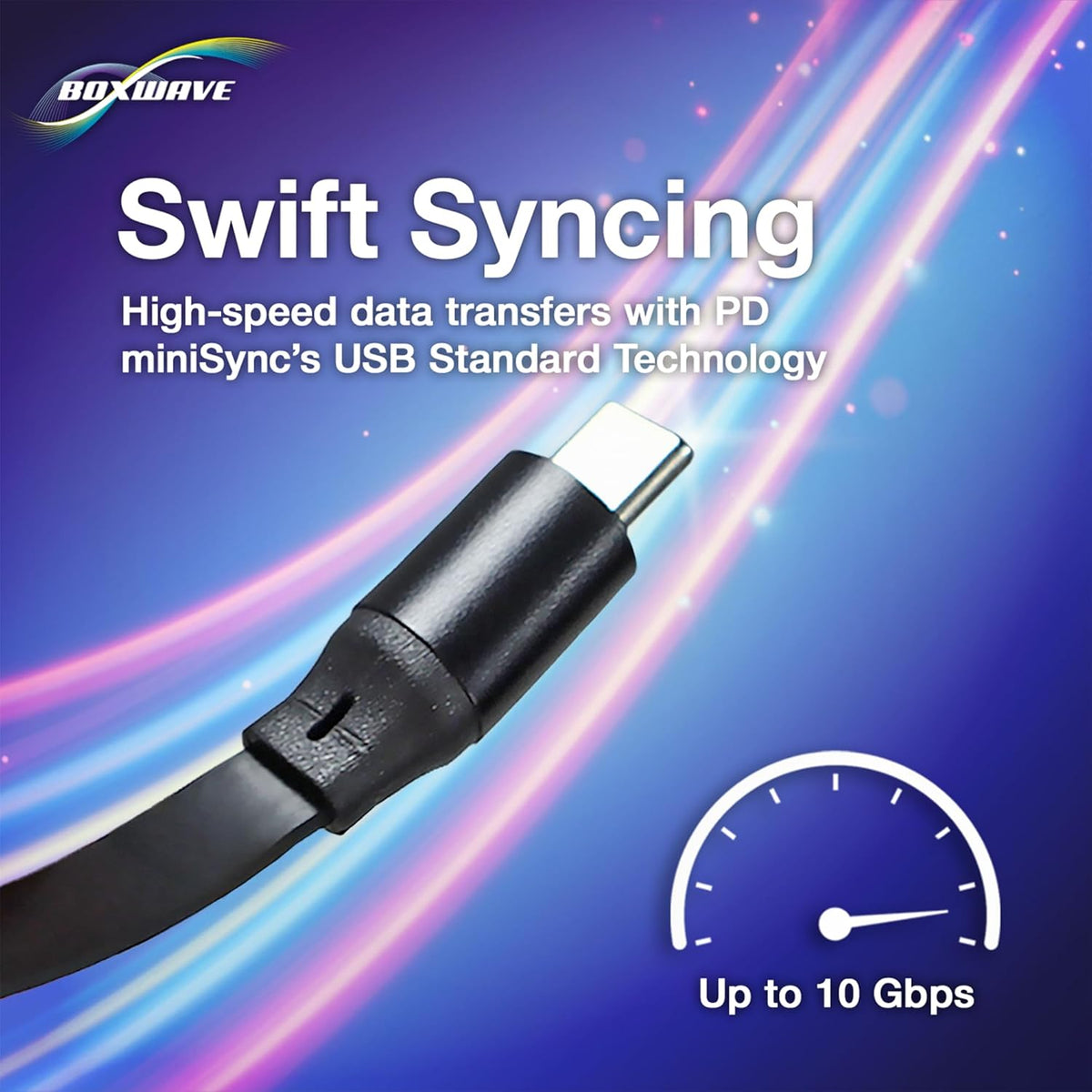 BoxWave MP3 (2.4 (240W), 240W Cable Compatible with Safuciiv Player in) - PD miniSync Retractable PD Portable USB