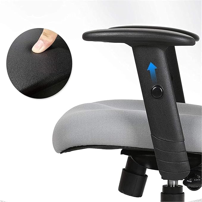 Gaming Chair for Home Ergonomic Chair Gaming Seat Game Swivel Chair Home Comfortable (Color:White)