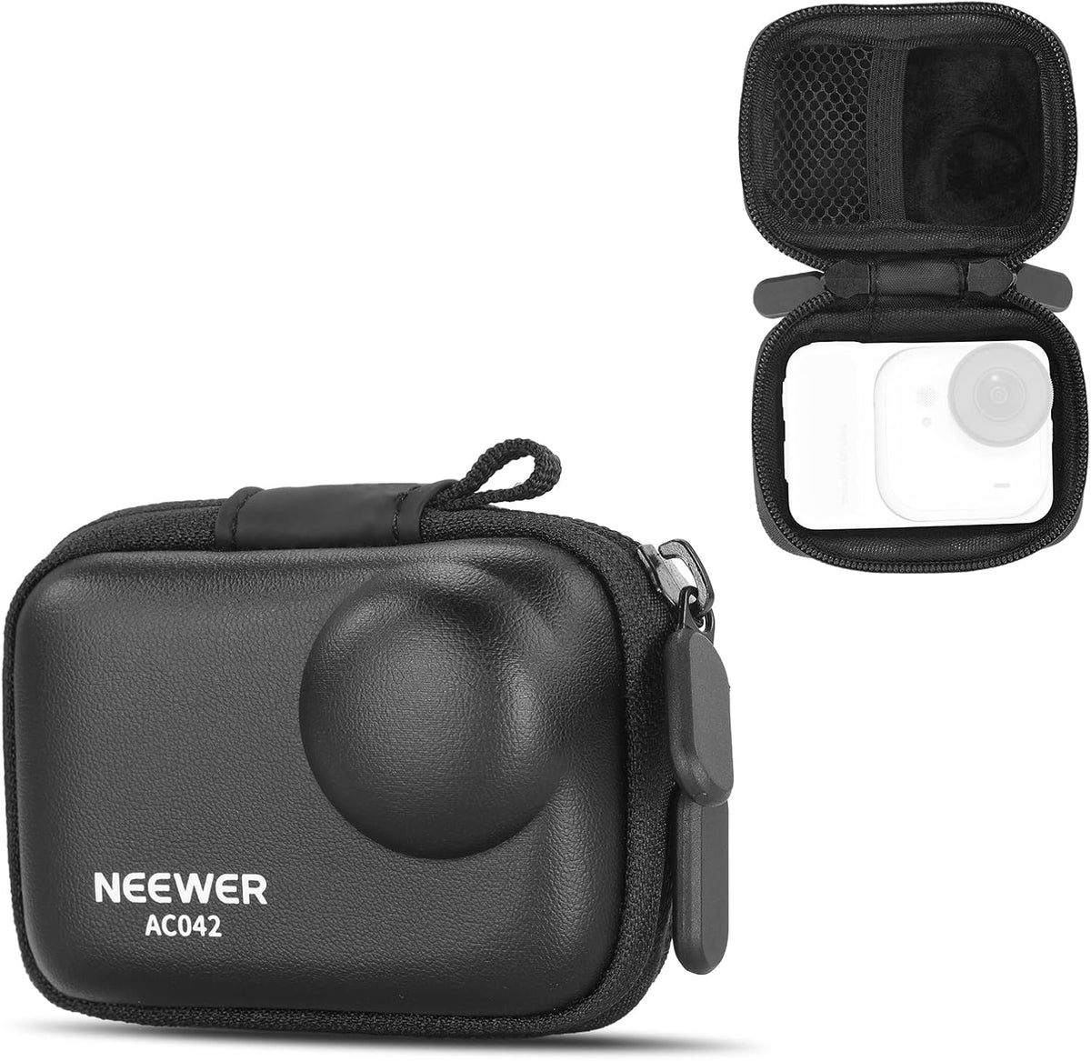 Insta360 AC042 NEEWER Storage Case Compatible with GO Ultra, Protective Portable Travel PU Hard Shell Carrying Bag