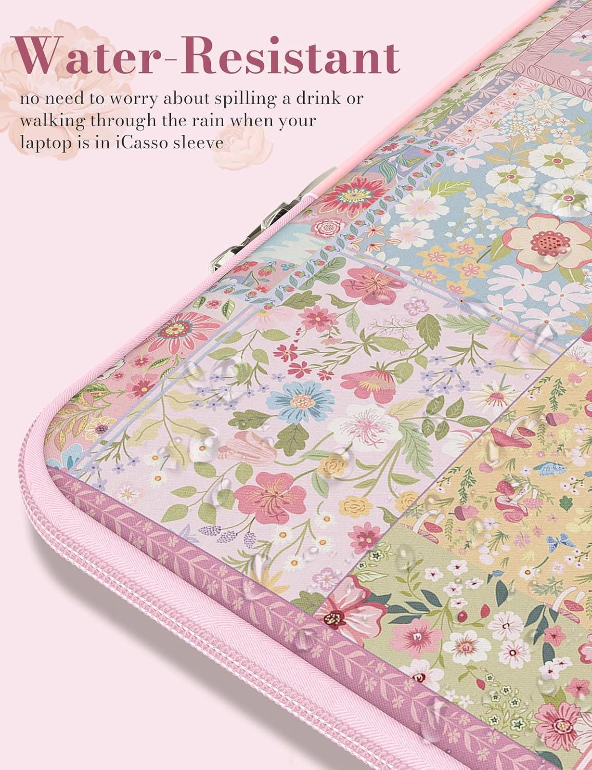 iCasso 13 inch 13-13.6 inch M5/M4/M3/M2/M1, 13 inch, 14'', Laptop Sleeve for MacBook Air Cute MacBook Neo/Pro Slim