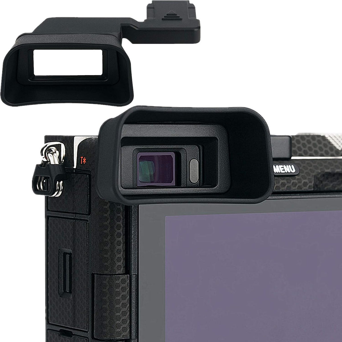 A7C 7C (ILCE7CL/S) A7C A7CR) Soft Silicon Camera Viewfinder Eyecup Eyeshade for Sony Alpha Eyepiece Eye Cup