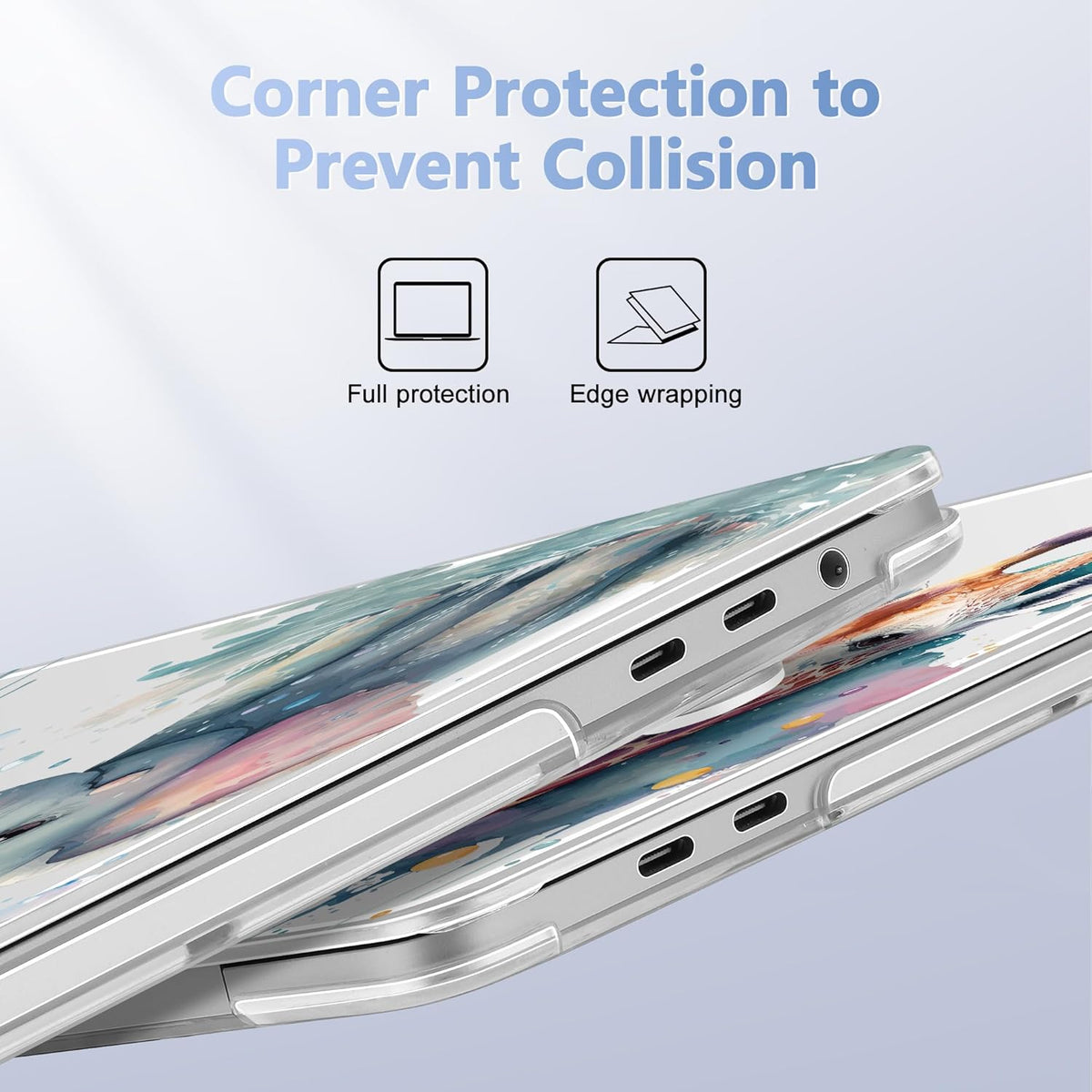 MacBook Pro 16 inch A2141 Case 2019 2020, Plastic Hard Shell Cover with Keyboard Cover & Screen Protector, Elephant & Giraffe