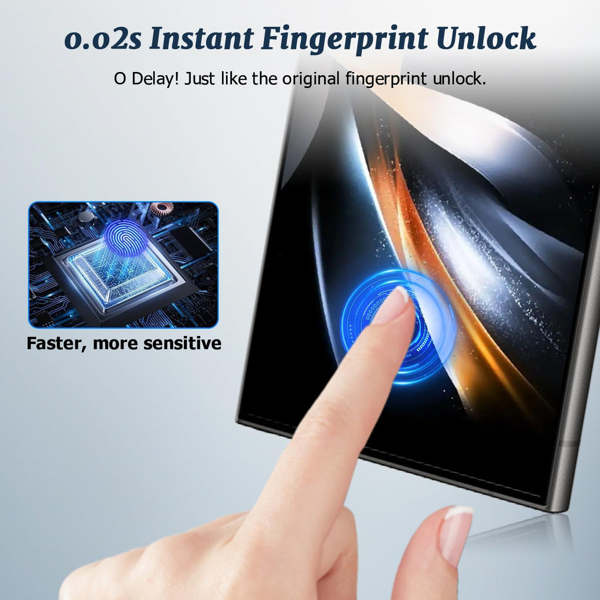 2 Pack Matte Privacy Screen Protector for Galaxy S24 Ultra,9H Tempered Glass,Anti-Glare,Anti-Spy,Anti-Scratch, Smooth and Responsive Absolute Fingerprint Compatibility Touch Screen HD Clear