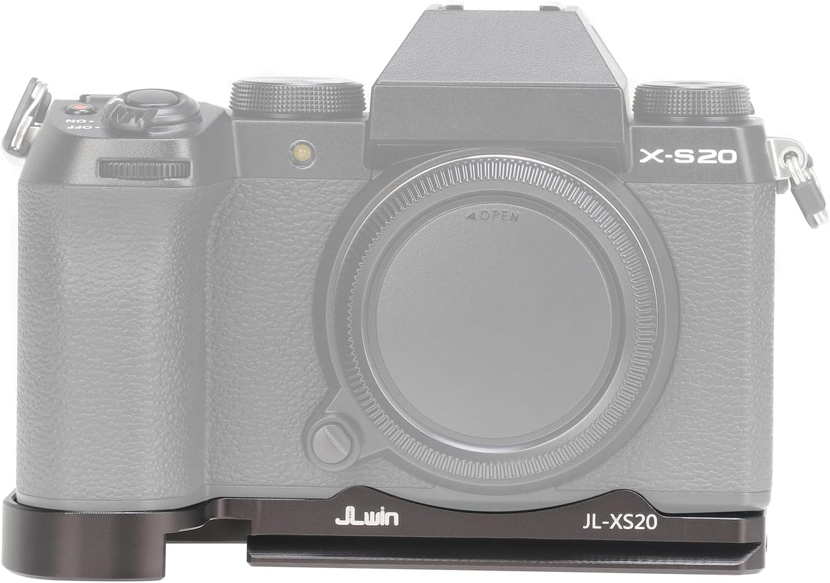 FocusFoto X-S20 Quick Release Baseplate QR Plate Mount for Fujifilm Mirrorless Camera, Compatible with Arca-Swiss