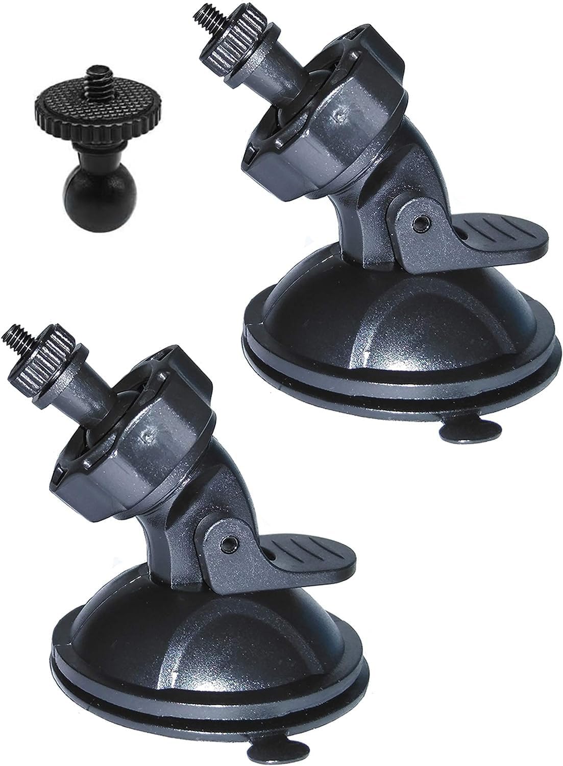 Glucrean 2 Dash Cam Mount Compatible with ORSKEY/BOOGIIO/Apexcam/Ajvvf Dashcam, Suction Cup Mount Easy to Install