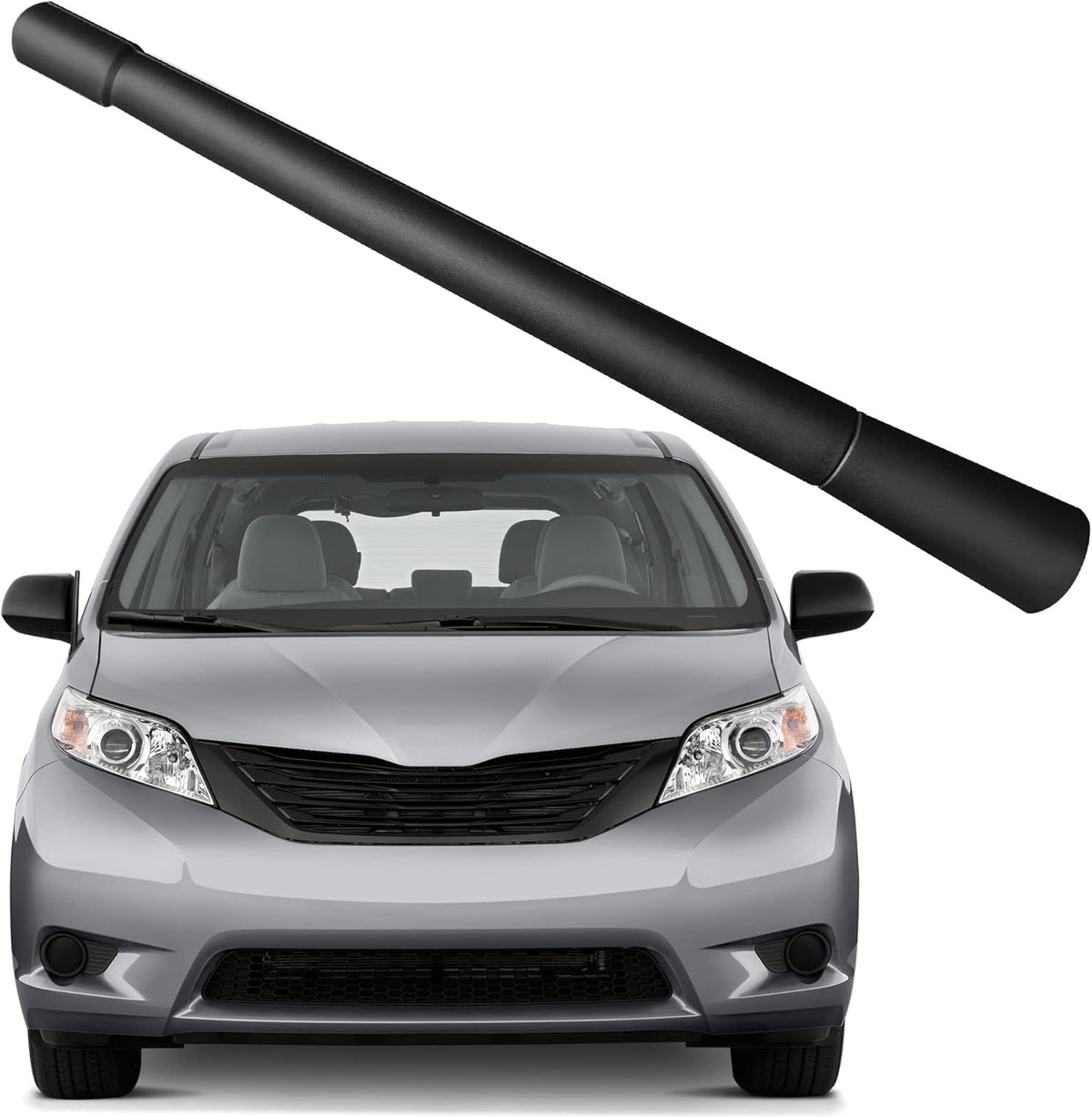 Heating Master 7 Inch (2003-2014), Antenna Replacement for Toyota Sienna Toyota Sienna Antenna, Flexible Rubber Antenna