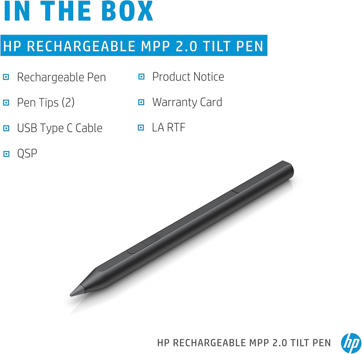 HP Active Rechargeable Tilt Pen MPP 2