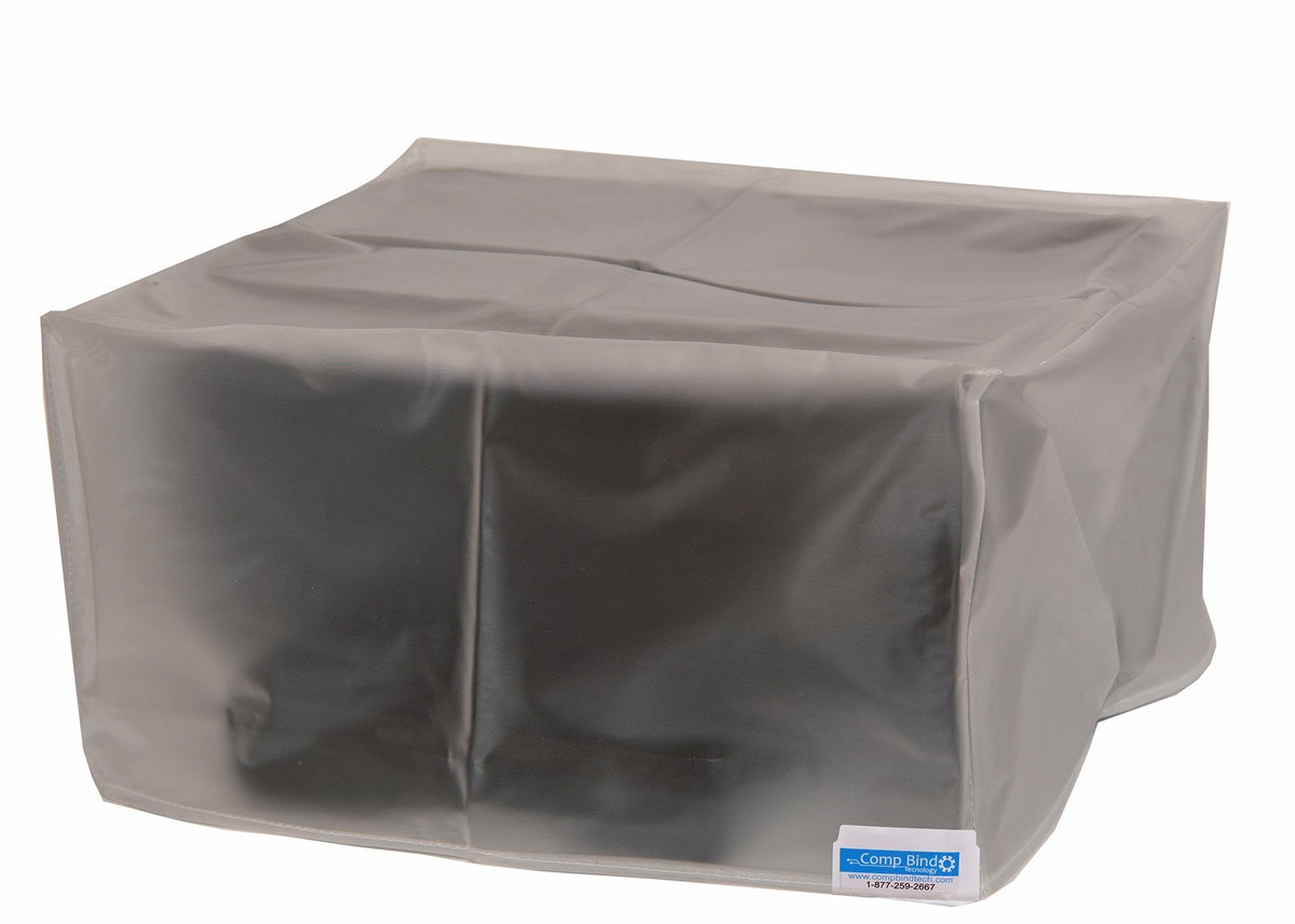 Comp Bind Technology Dust Cover Compatible with Epson Workforce WF-3640 Wireless All-in-One Printer, Clear Vinyl Anti-Static Cover Dimensions 17.7''W