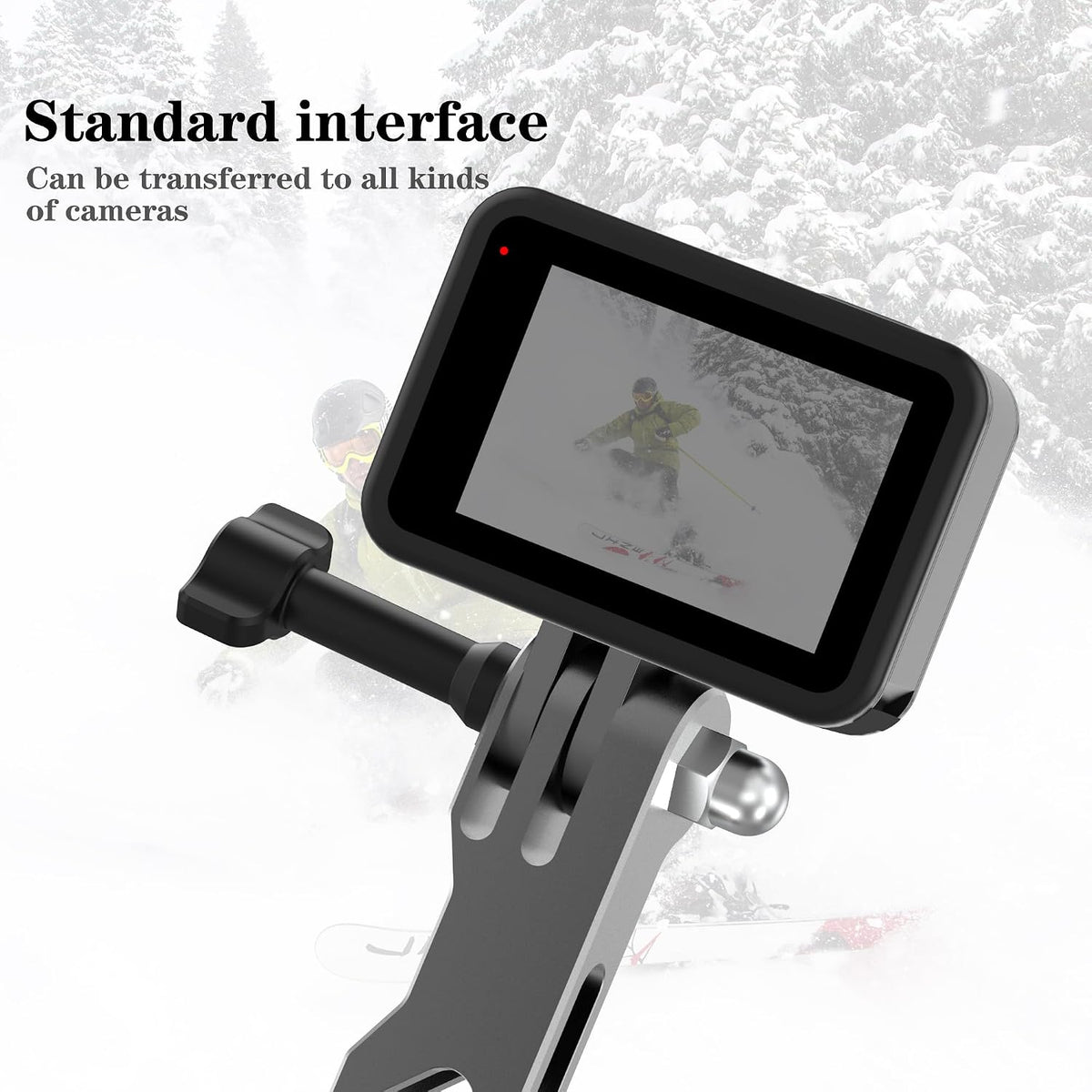 Fahliso 3-in-1 13/12/11/10/9/8/7, Insta360 X5/X4/X3/ONE 1/4 Aluminum Extension Arms for GoPro Hero Universal Extension