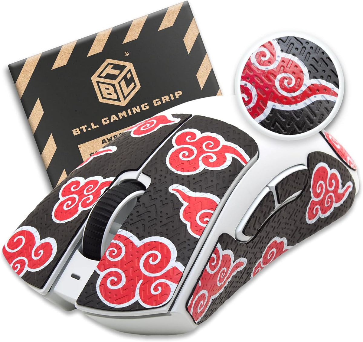 BT.L Mouse Grip for Razer DeathAdder V3, Razer DeathAdder V3 Pro Wireless (Kumo)