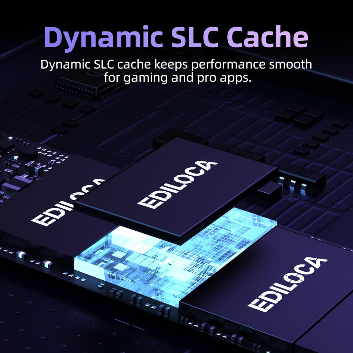 EN600 PRO SSD 512GB PCIe 3.0 Gen 3x4, NVMe M.2 2280, Up to 3200MB/s, Internal Solid State Drive, SLC Cache 3D NAND TLC, Graphene Cooling Sticker, Storage for PC, Desktop and Laptops