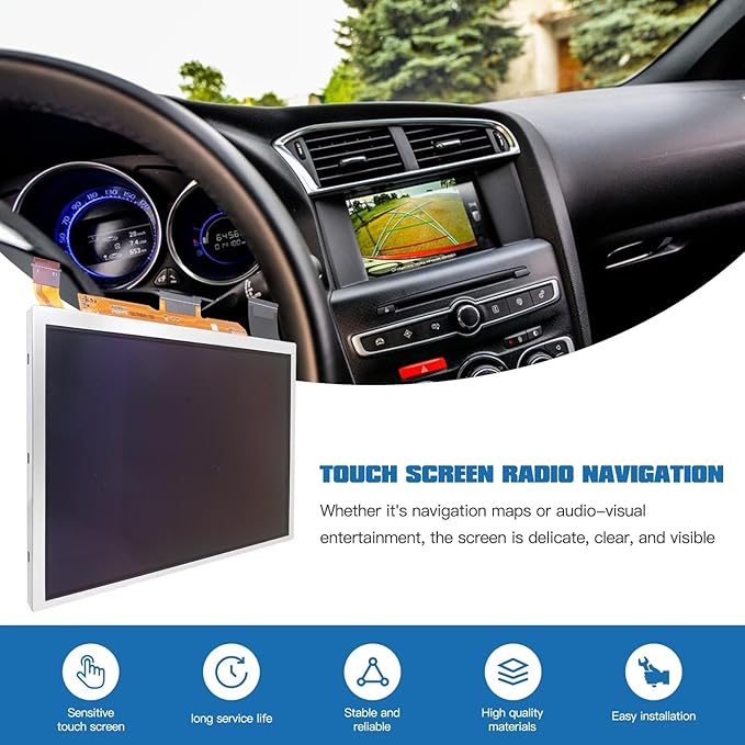 8.4 U-connect 4C UAQ LCD Touch Screen TDO-XGA084 Fit for Jeep Grand Cherokee Summit Reserve Sport Utility 4-Door 3.6L 3604CC 220Cu. In. V6 FLEX DOHC Naturally Aspirated 2022-2024