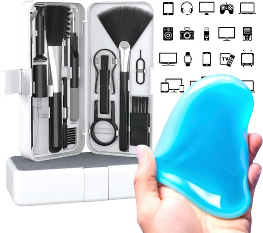 Generic ImmacuKit 18-in-1 Electronic Device Cleaning Kit with Magic Cleaner Gel -Use On Phone, Earbuds, Laptop