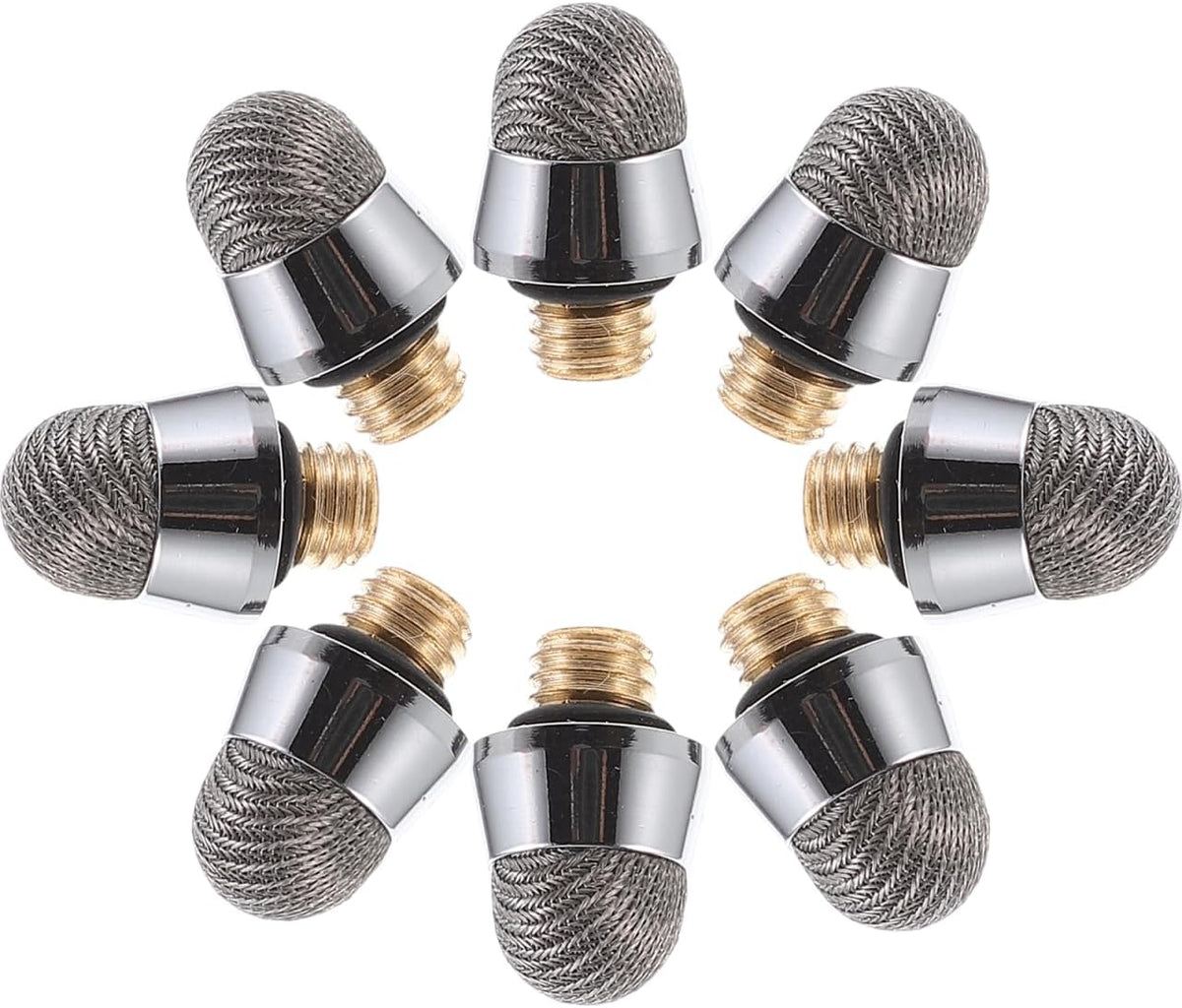 Stylus Tips, 8pcs Mesh Fiber Tips for Touch Screen Devices, High Sensitivity, Soft, no Scratch - Drawing Stylus Accessory