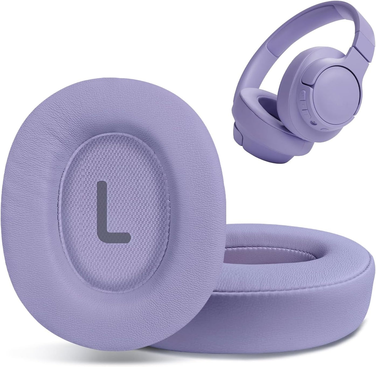 Replacement Ear Pads for JBL Tune 700(700BT)/710(710BT)/720(720BT)/750(750BT,750BTNC)/760(760NC)/770(770NC) Headphones, Headset Ear Cushions, Headset Earpads, Ear Cups Cover (Purple)