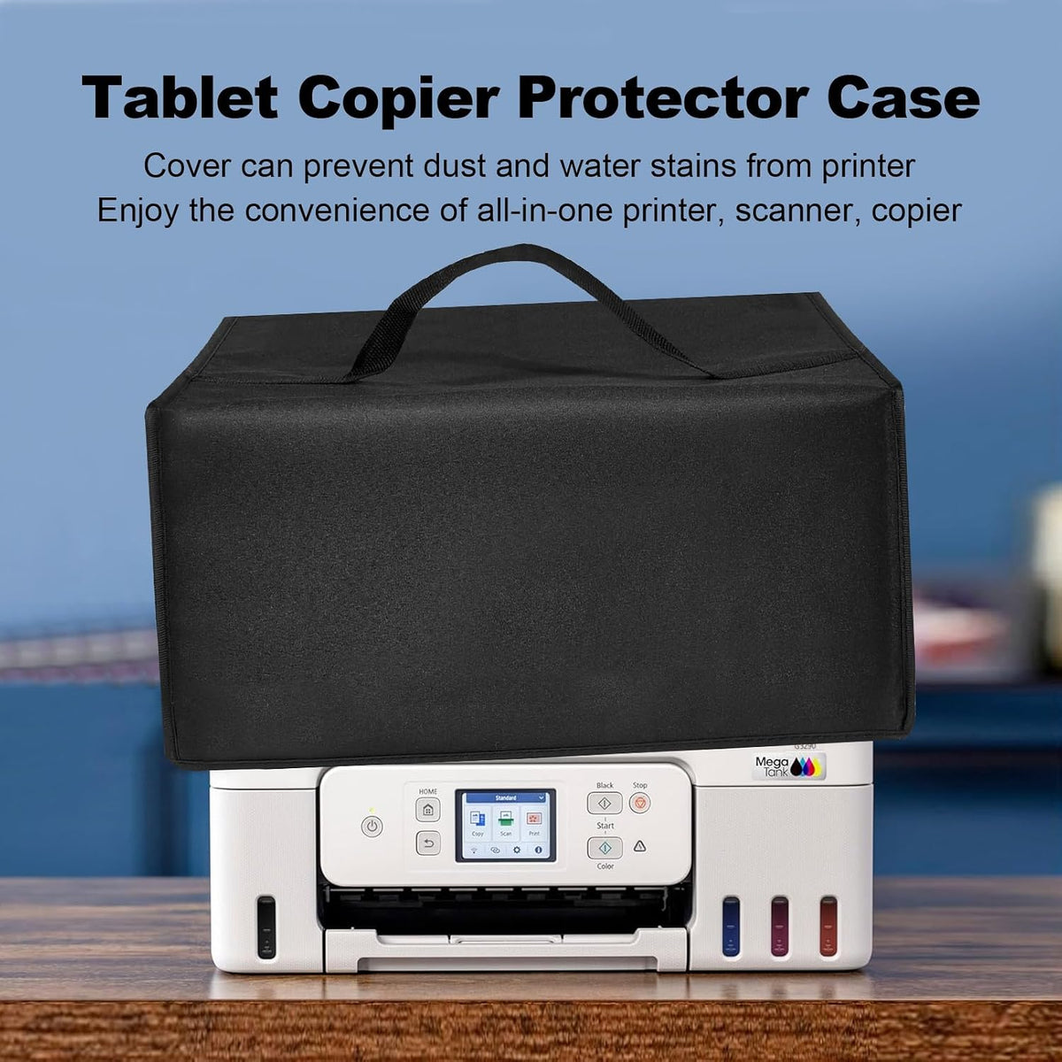 600D G3290 5000 Printer Dust Cover Heavy Duty Nylon Antistatic Waterproof Convenient Protective Case for Canon Mobile