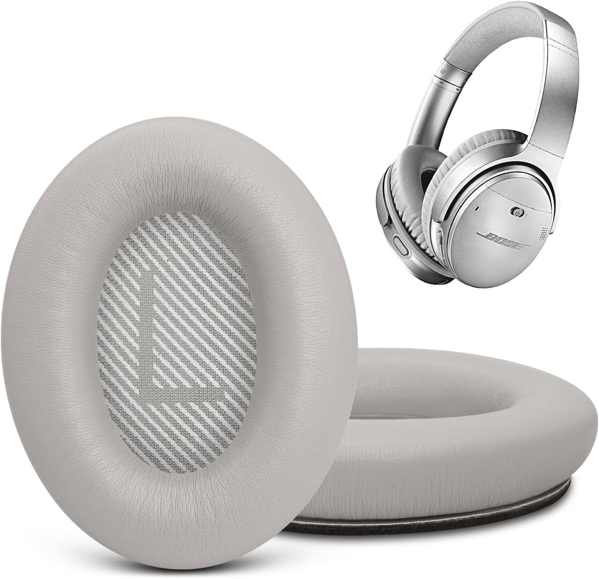 Premium Replacement Ear Pads for Bose QC35 & QC35ii Headphones Made by GEVO - Comfortable Adaptive Memory Foam and Extra Durable - Fits QuietComfort 35 & 35ii / SoundLink 1&2 AE | Sandstone