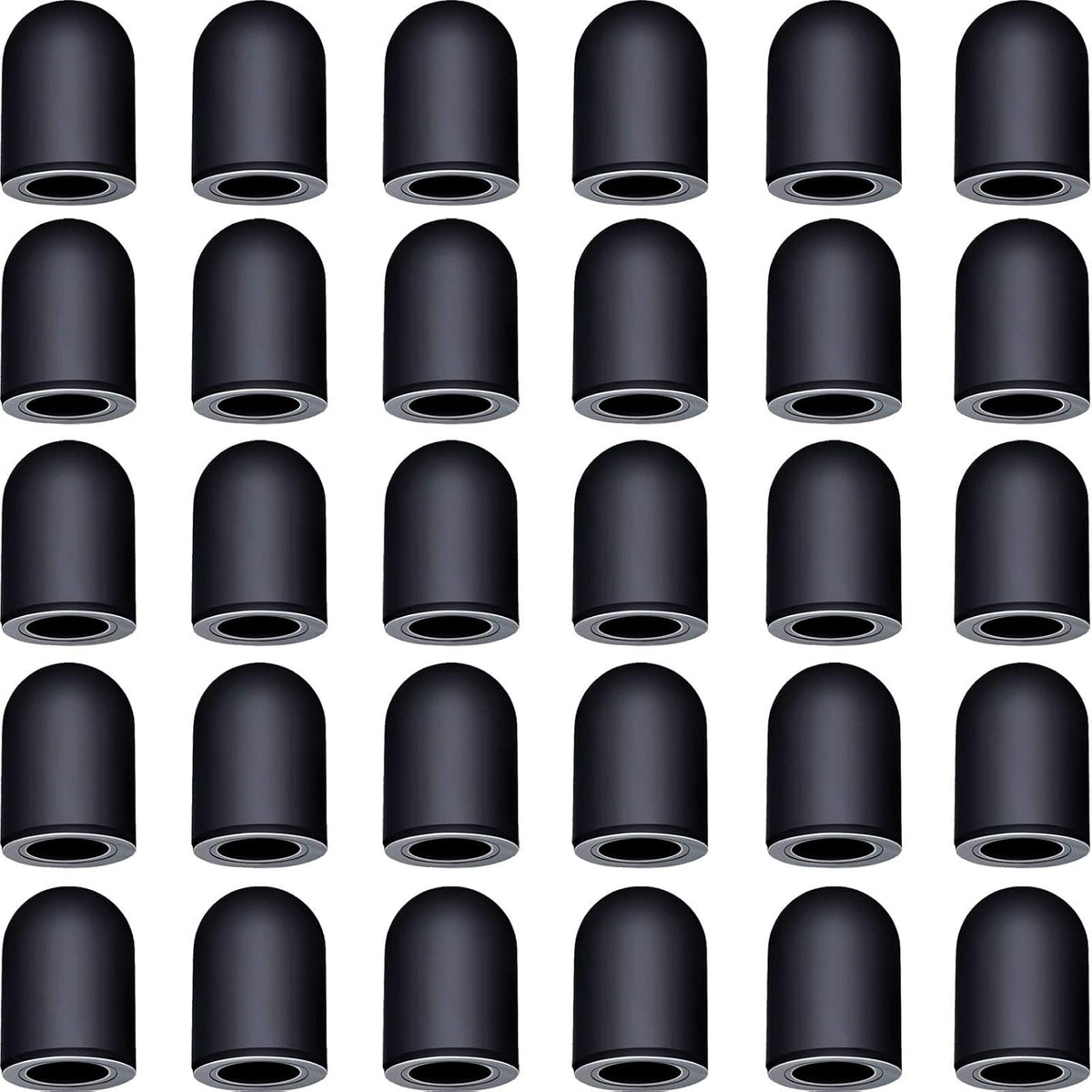 Zonon 30 Pieces Replacement Stylus Tips Conductive touch screen Pens Tips Capacitive Silicone Rubber, No Touch Door Opener Tools (0.19 Inch)